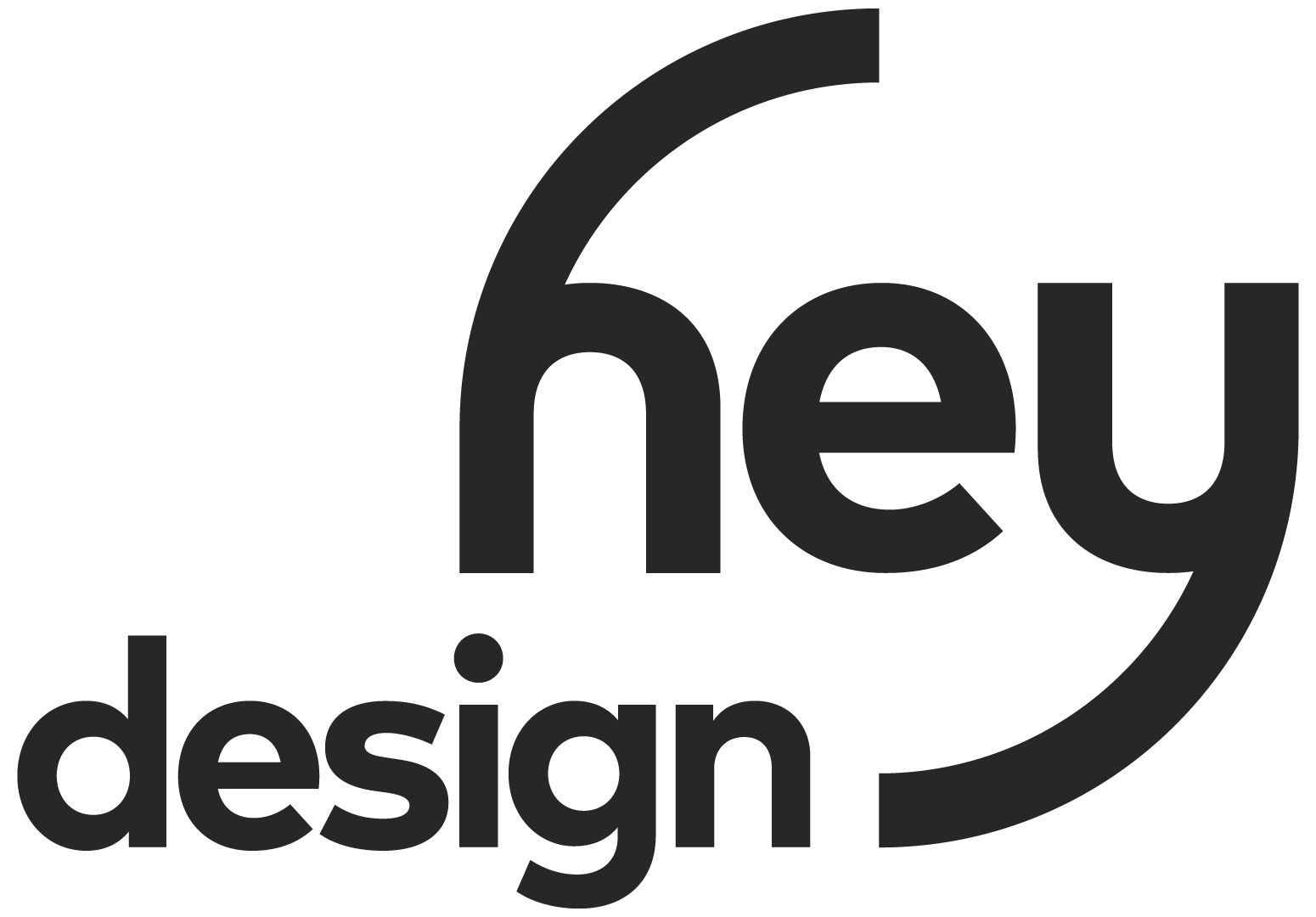 Hey Design Logo